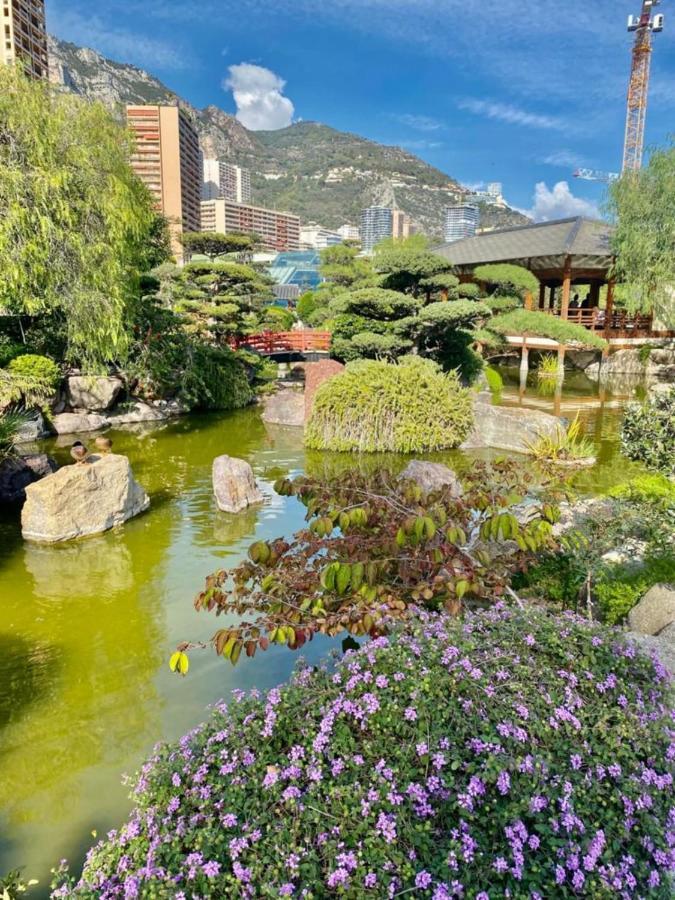 Luxurious Flat At 5 Min By Walk To Monaco, Free Parking And Sea View Apartman Beausoleil Kültér fotó